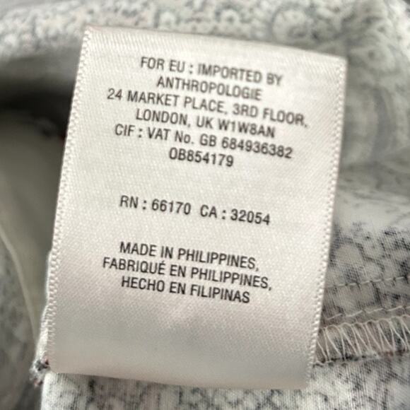 Maeve Kaleidoscope Button-Front Pencil Skirt Women’s 18W Geometric Print Neutral - Picture 8 of 8